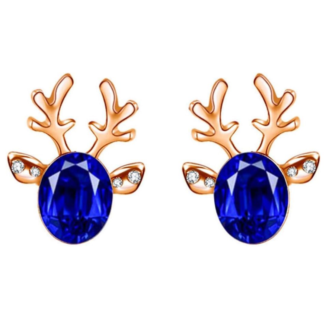 Boucles d'oreilles renne de Noël
