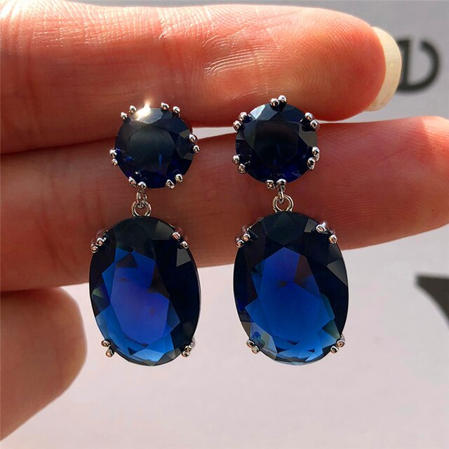 Boucles d'oreilles ovales | Boucles d'oreilles pour femmes