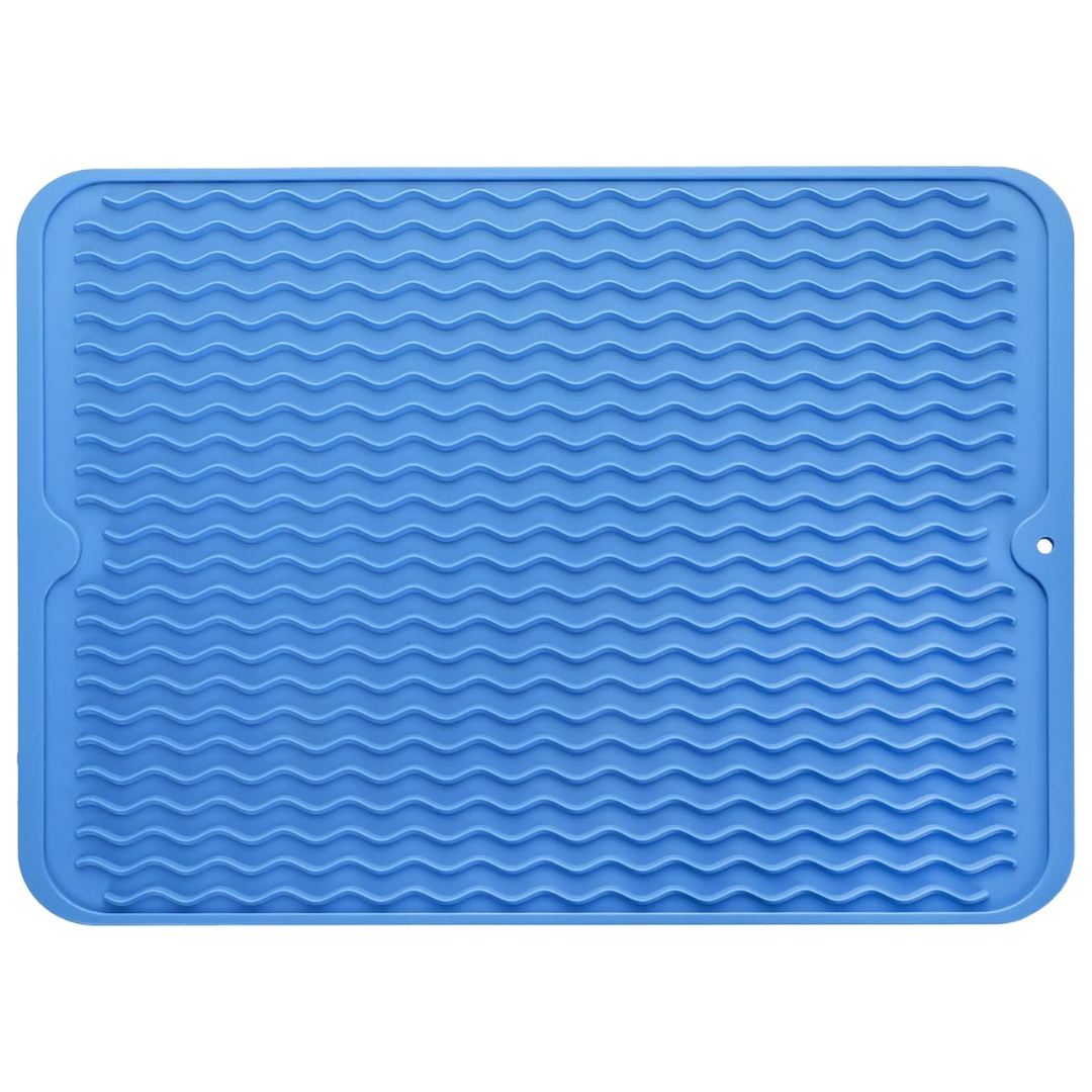 Tapis de séchage en silicone écologique - Polyvalent et résistant à la chaleur