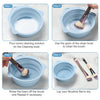 Bol de Nettoyage en Silicone Pliable