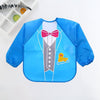 Bavoir imperméable pour bébé avec manches