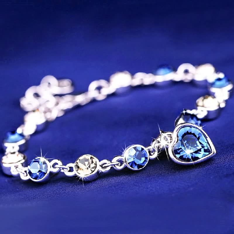 BlueBracelet : Bracelet avec pierre bleue pour femmes