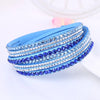 Bracelet en strass à plusieurs couches