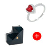 Boîte à Anneau en Diamant Surprise en Forme de Cœur – Présentation Automatique de Bijoux pour Propositions Romantiques