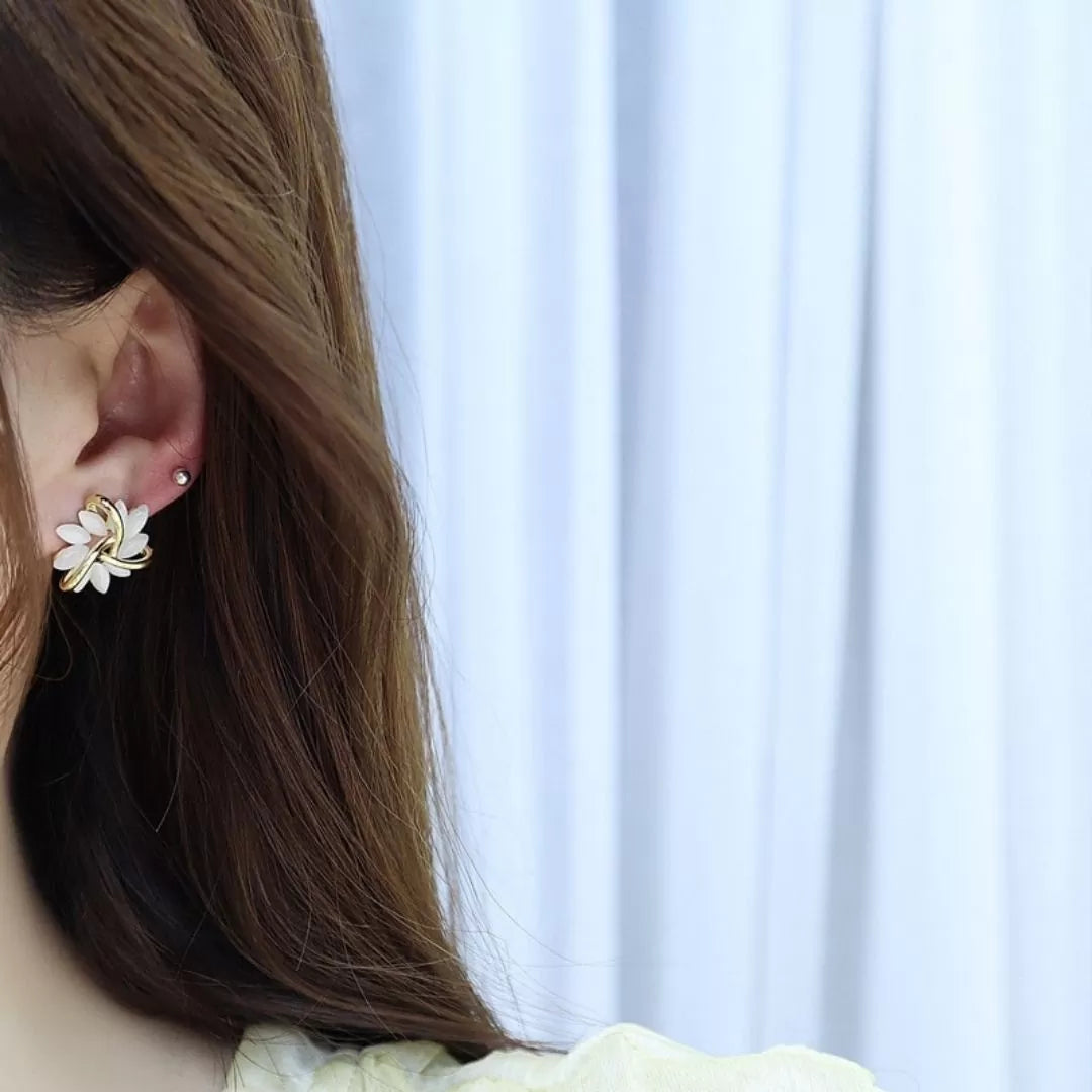Boucles d'oreilles stud en fleurs - Sakura