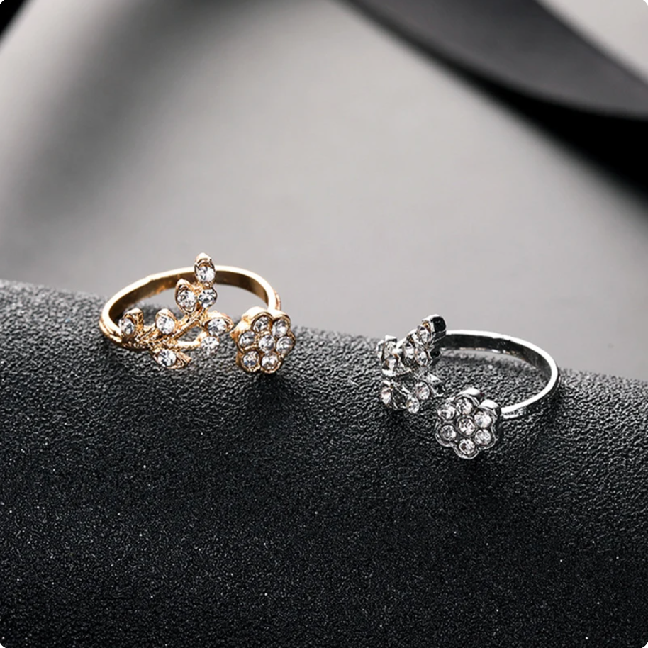 Bague Index Fleurs de Souhait