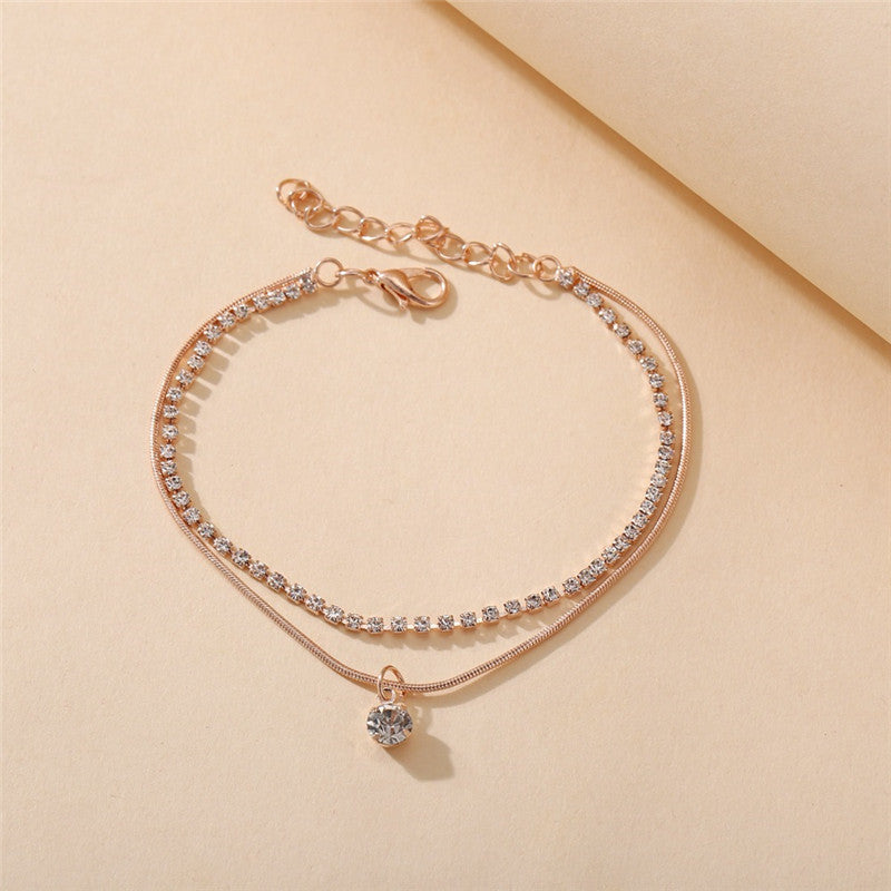 Bein schön | Bijoux de cheville en perles pour femmes