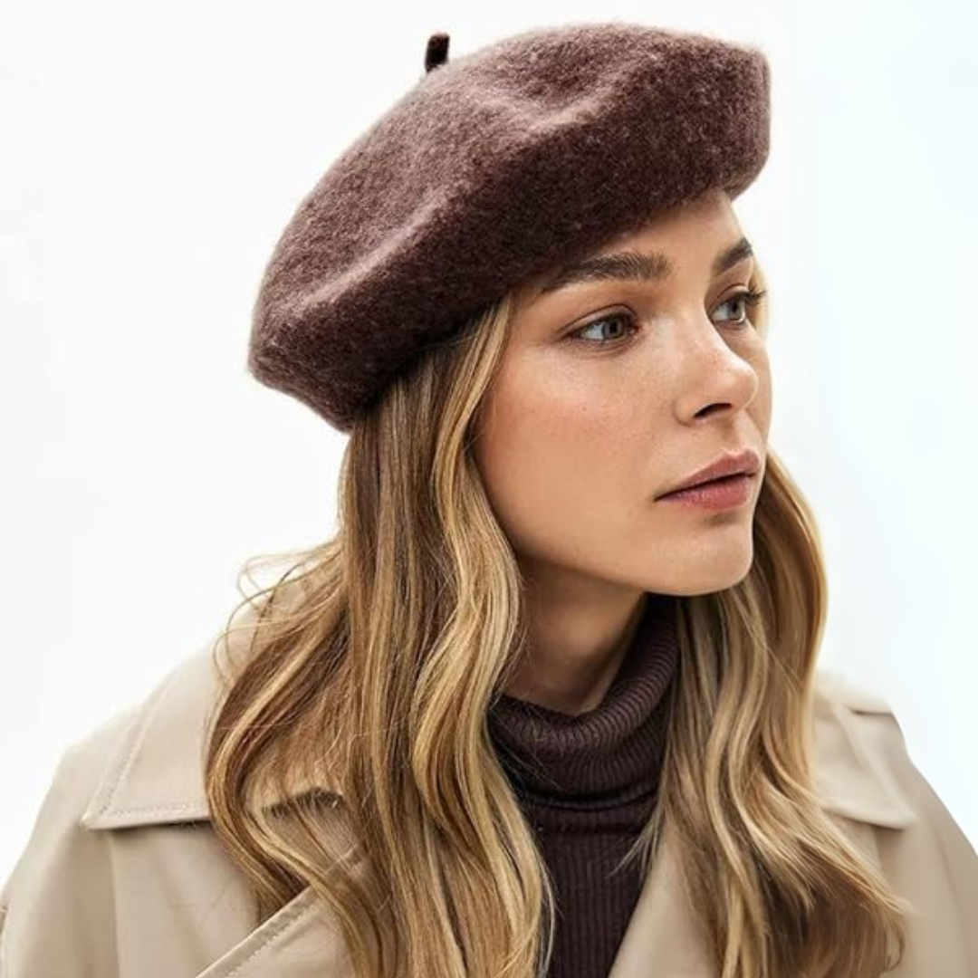 Béret en Laine Français Classique – Evelyne