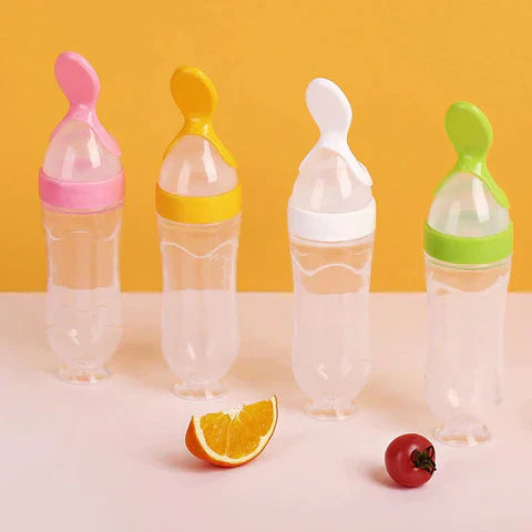 Bouteille à cuillère pour alimentation de bébé – FeedEase
