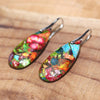 Boucles d'oreilles en goutte de jaspe spirituel – Nerida