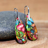 Boucles d'oreilles en goutte de jaspe spirituel – Nerida