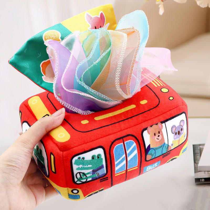 Boîte de Sens Montessori pour Bébé - Boîte de Sens
