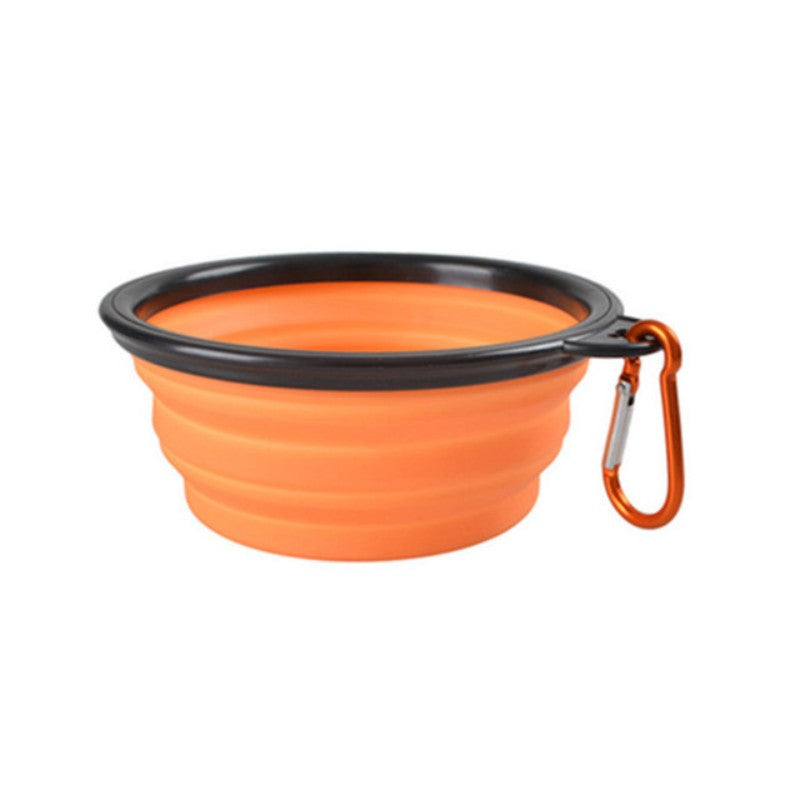 Bol de Nourriture Pliable – Durable et Compact pour Chiens et Chats