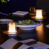 Bougie Induction LED Moderne – Lumière Sèche et Élégante