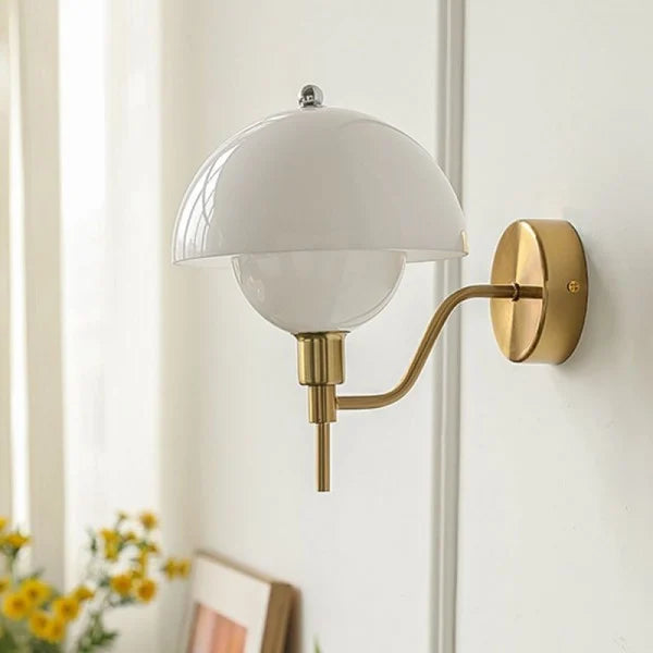 Applique Murale Hallway Champignon Crème – Une Touche d'Élégance Inspirée de la Nature