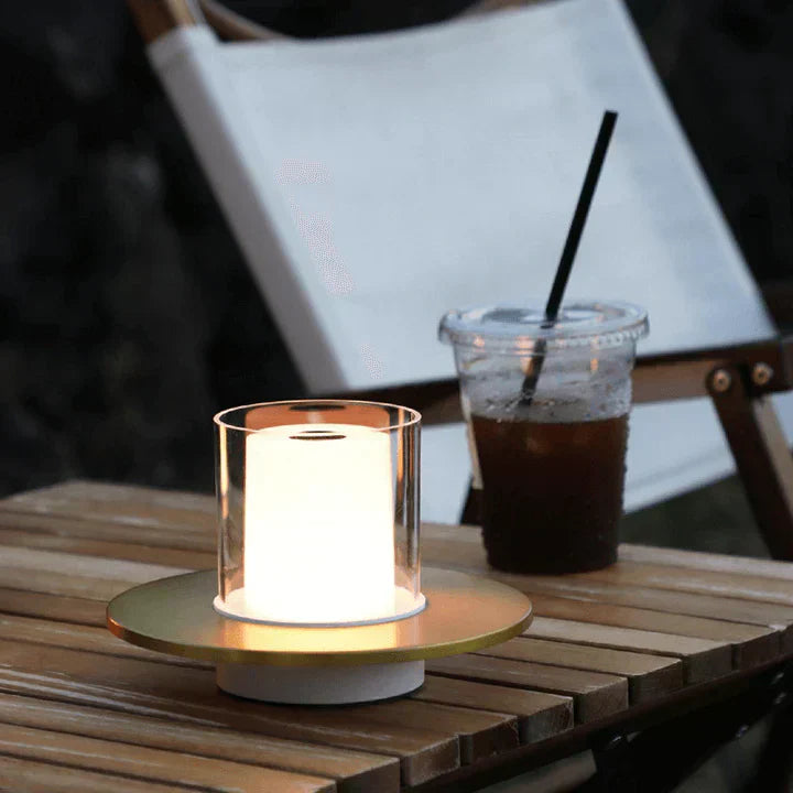 Bougie Induction LED Moderne – Lumière Sèche et Élégante