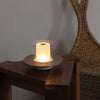 Bougie Induction LED Moderne – Lumière Sèche et Élégante
