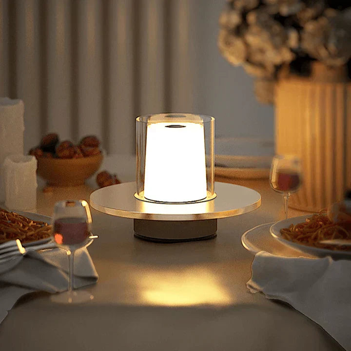 Bougie Induction LED Moderne – Lumière Sèche et Élégante