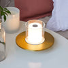 Bougie Induction LED Moderne – Lumière Sèche et Élégante