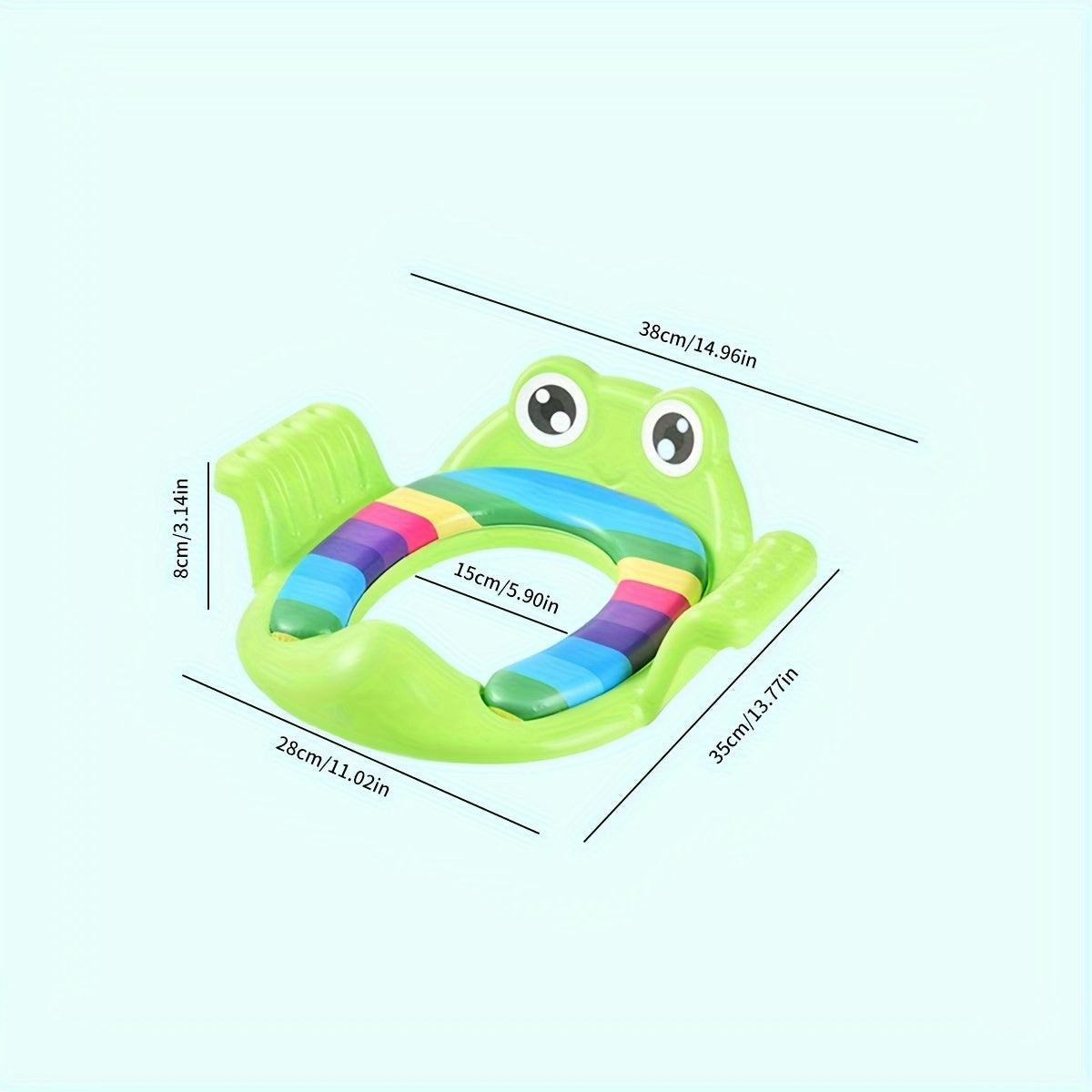 Siège de Toilette Grenouille - Amusante Apprentissage de la Propreté pour Enfants