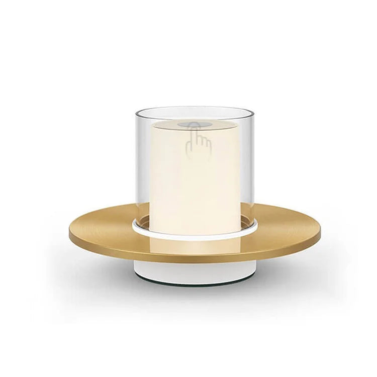 Bougie Induction LED Moderne – Lumière Sèche et Élégante