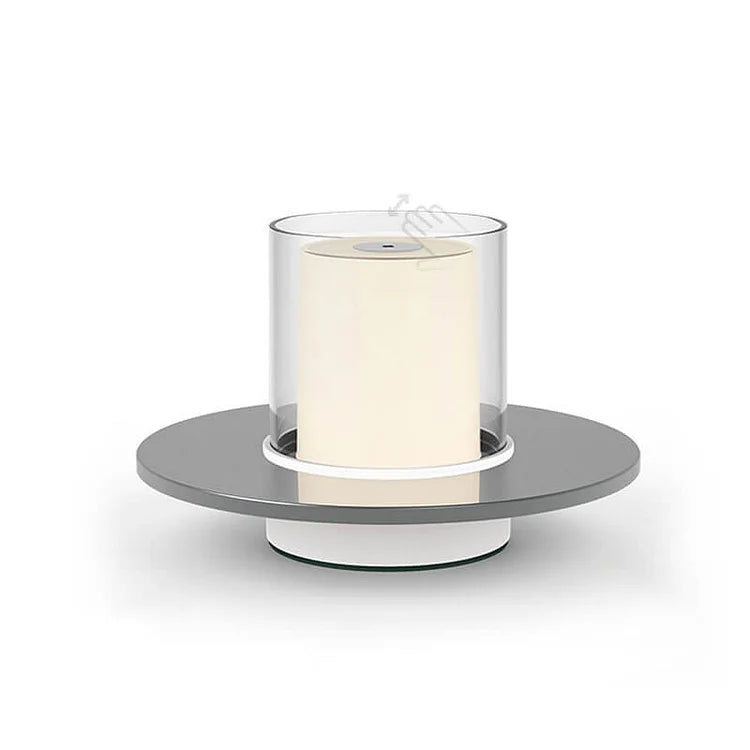 Bougie Induction LED Moderne – Lumière Sèche et Élégante