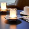Bougie Induction LED Moderne – Lumière Sèche et Élégante