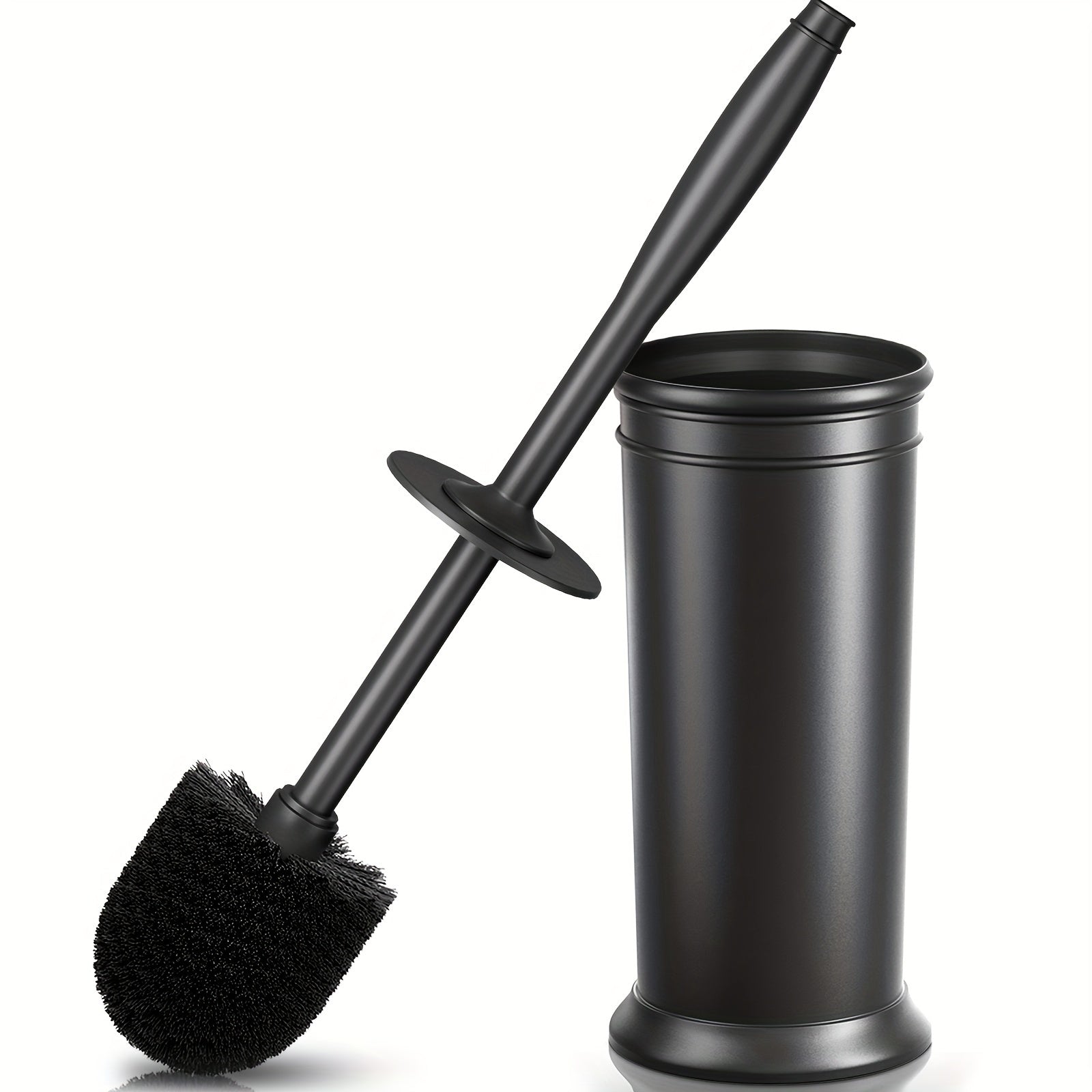 Brosse de Toilette Élégante avec Support - Pour une Salle de Bain Propre