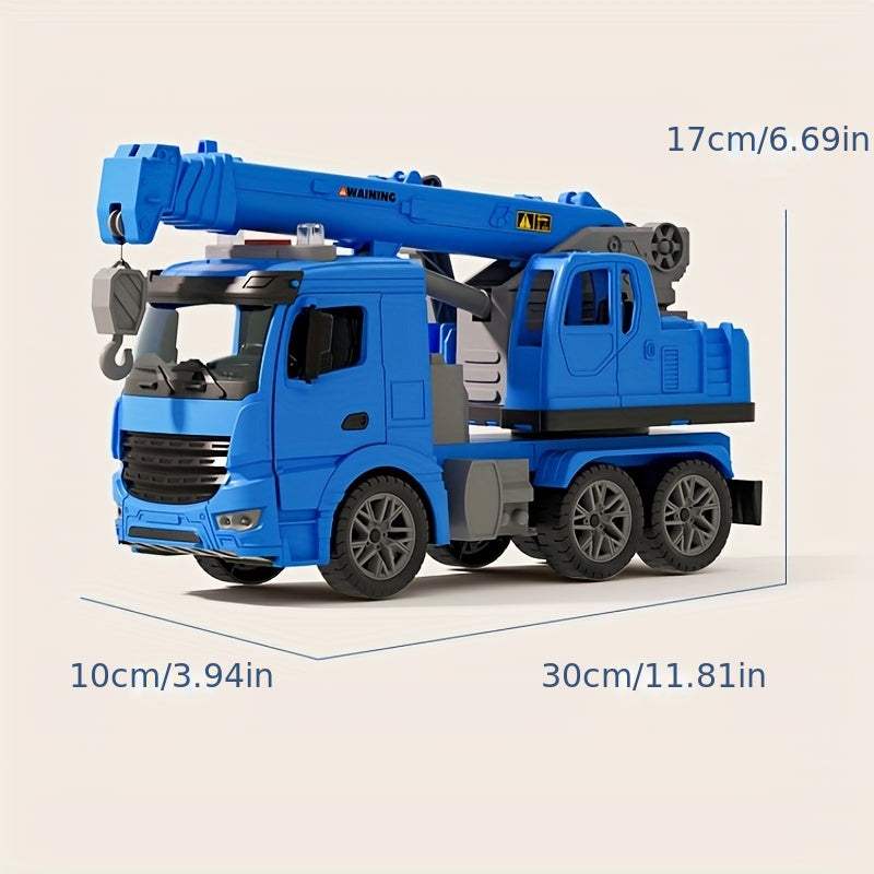 Camion Grue Puissant - Amusement avec Sons et Lumières