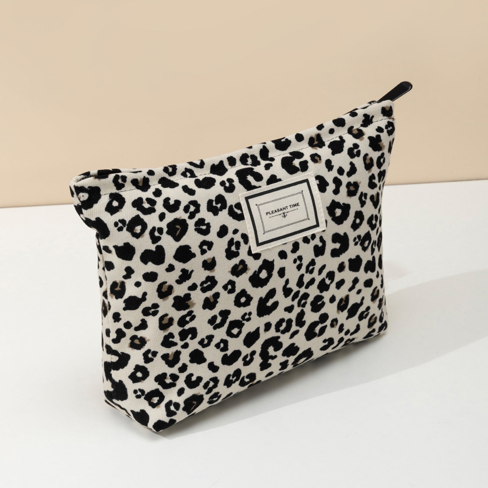 Trousse de Maquillage Chic Léopard – Compacte et Fonctionnelle