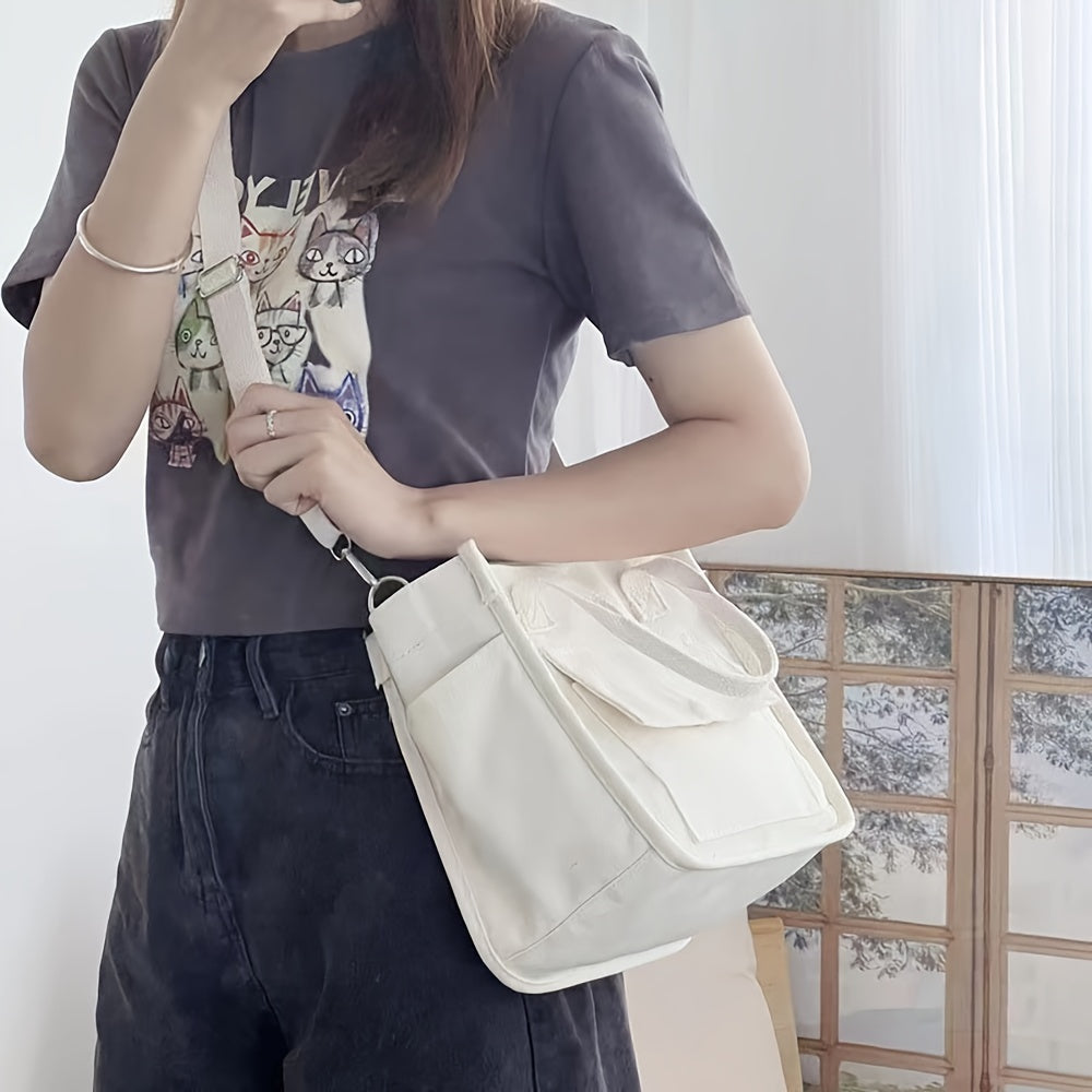 SmartCarry Sac à Bandoulière Portable – Fermeture Magnétique avec Plusieurs Poches