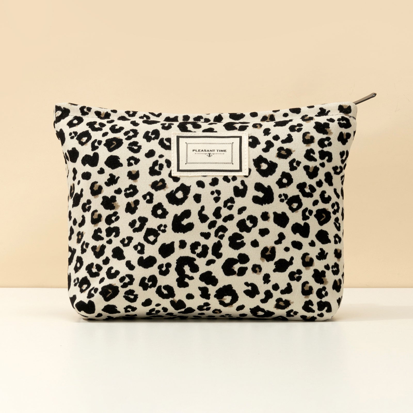 Trousse de Maquillage Chic Léopard – Compacte et Fonctionnelle
