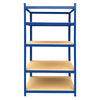 EliteStorage Rayonnage métallique à usage intensif | Une résistance exceptionnelle avec une capacité de 875 kg, parfait pour l'organisation du garage, de l'atelier et du bureau