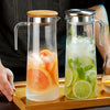 AquaElegance Carafe de Luxe avec Couvercle | Ustensiles de boisson durables et élégants pour un usage quotidien