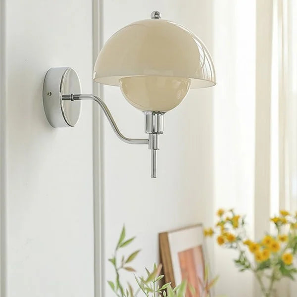 Applique Murale Hallway Champignon Crème – Une Touche d'Élégance Inspirée de la Nature