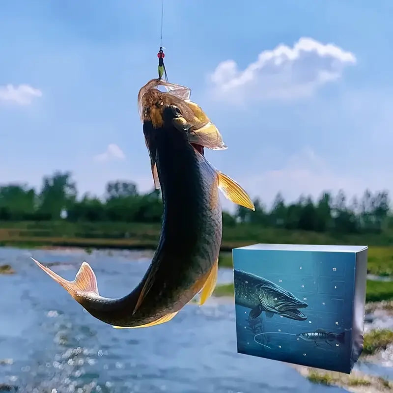 BaitBox Calendrier de l'Avent | Découvrez 24 jours d'articles de pêche de premier choix et vivez une nouvelle aventure de pêche