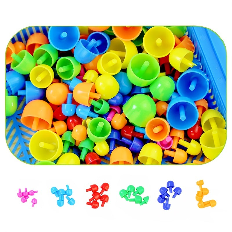 Blocs de Construction en Plastique Éducatifs – Stimulez la Pensée Créative et la Reconnaissance des Couleurs