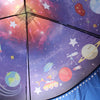 Tente Pop-up Explorateur Galactique - Thème Espace pour l'Intérieur et l'Extérieur
