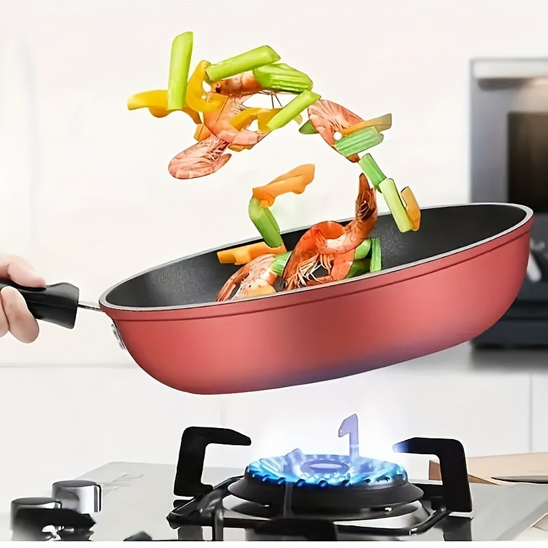 CulinaryElegance Poêle en Fonte Antiadhésive Elite | Poêle légère et lavable au lave-vaisselle pour une cuisson sans effort sur les plaques de cuisson à gaz et à induction