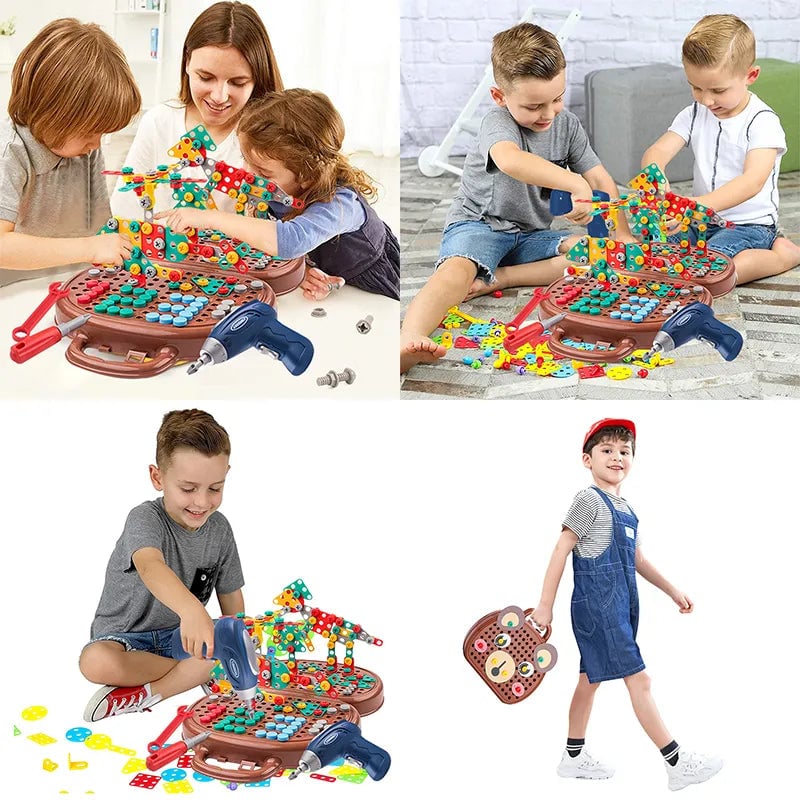 DrillPlay | Stimule la créativité de votre enfant et améliore sa motricité et sa capacité à résoudre des problèmes