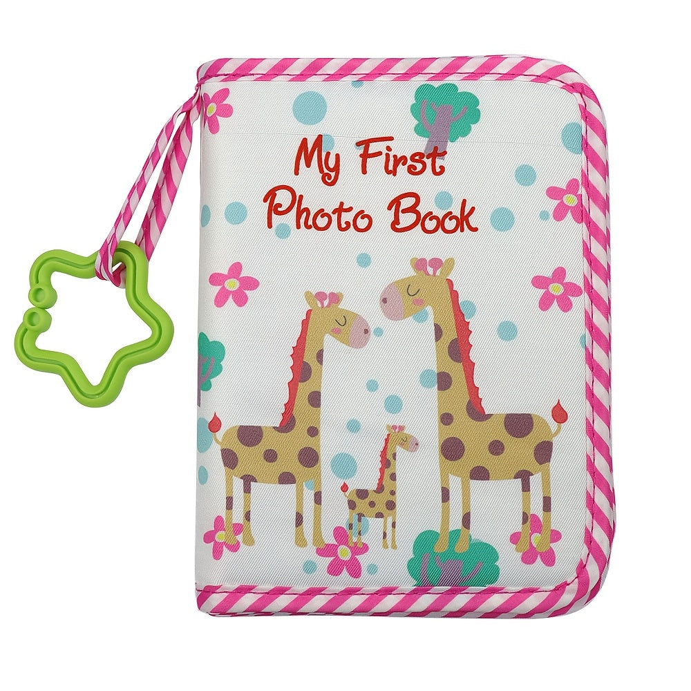 Album photo sur le thème de la girafe – Livre de souvenirs durable pour les premières photos de bébé