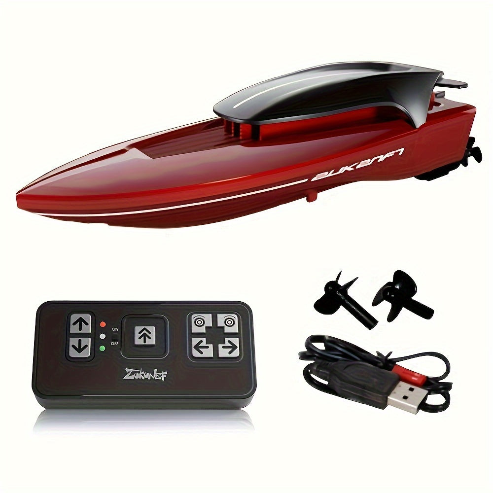 Bateau Mini Jouet Aquatique – Télécommandé avec Éclairage LED