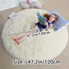 Tapis Rond Fluffy - Clouda