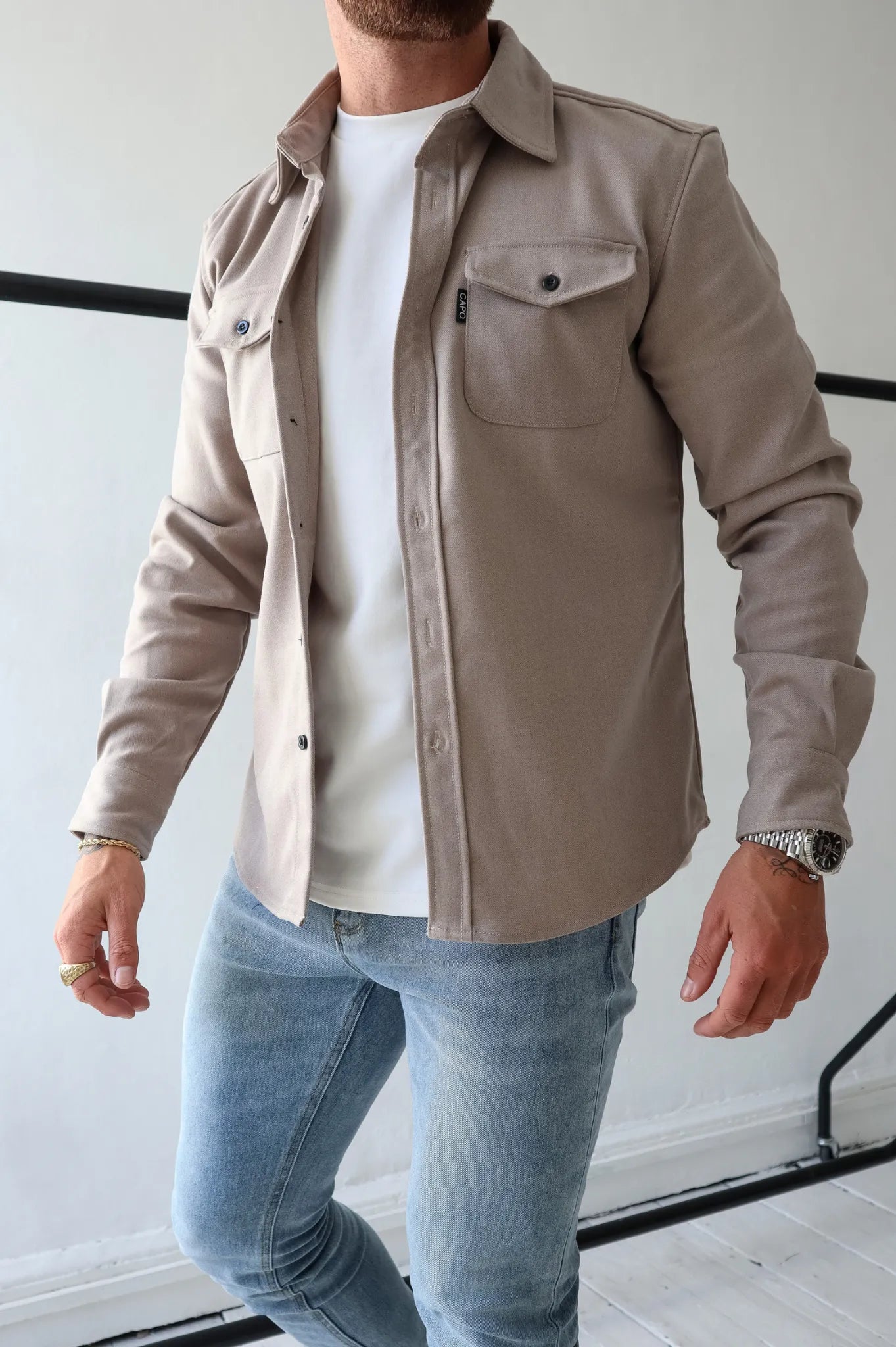 Veste Chemise Moderne pour Hommes – Elias