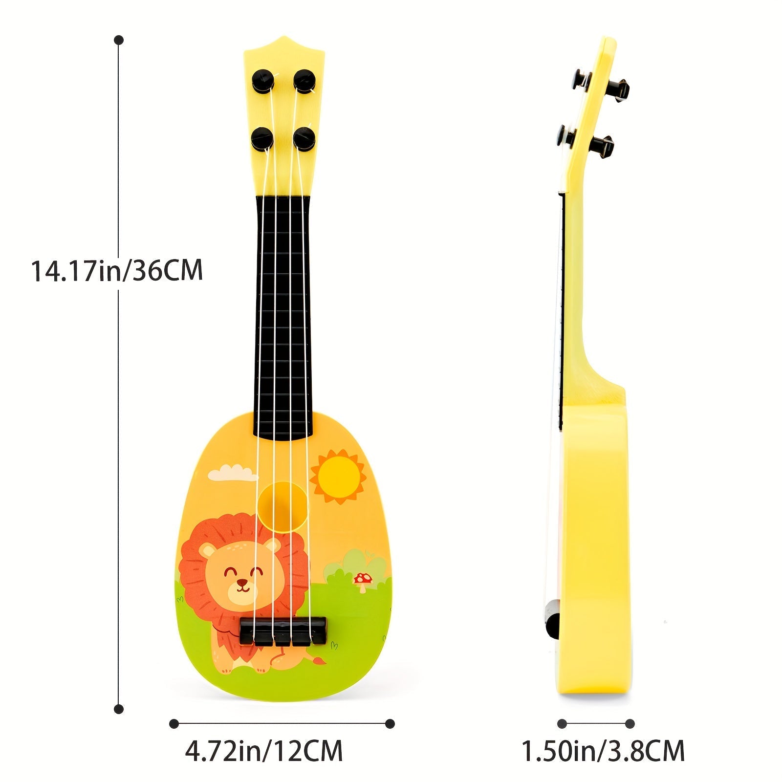 Ukulélé Mignon pour Enfants – Un Instrument de Musique Joyeux et Coloré pour Débutants