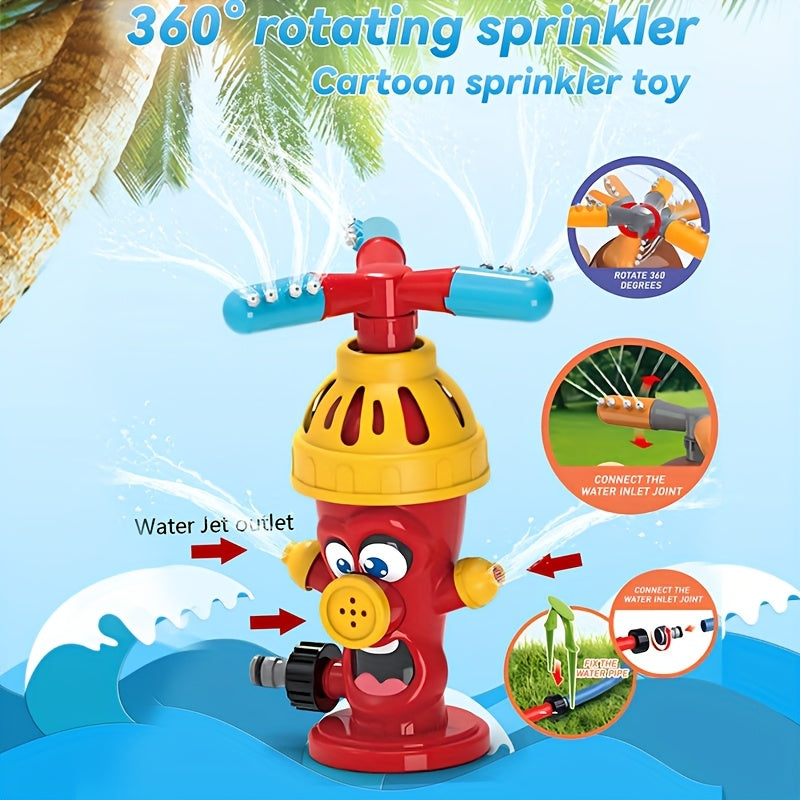 Arroseur Ludique en Forme de Borne à Incendie – Plaisir et Rafraîchissement pour Enfants