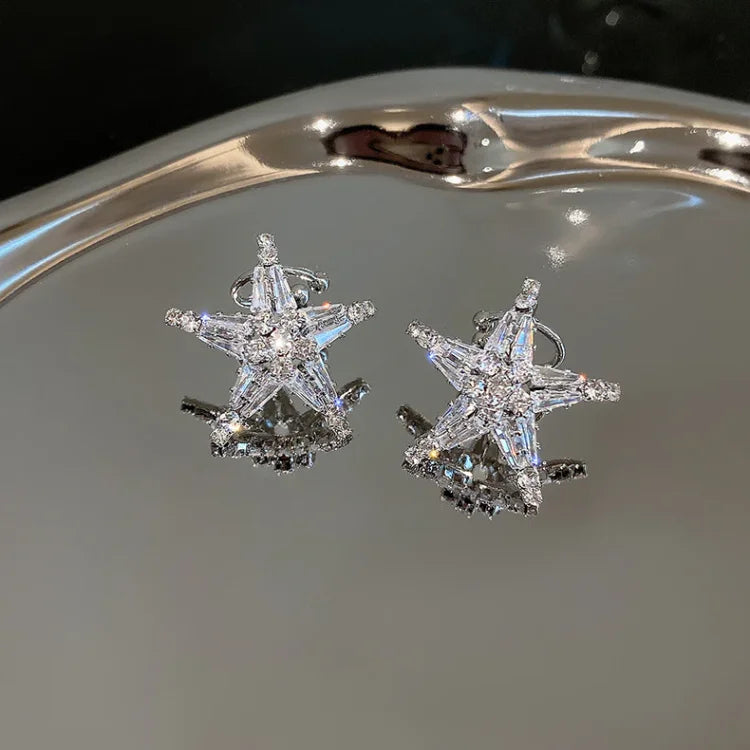 Boucles d'oreilles en zirconium étoile / Ear Cuff – Lyric
