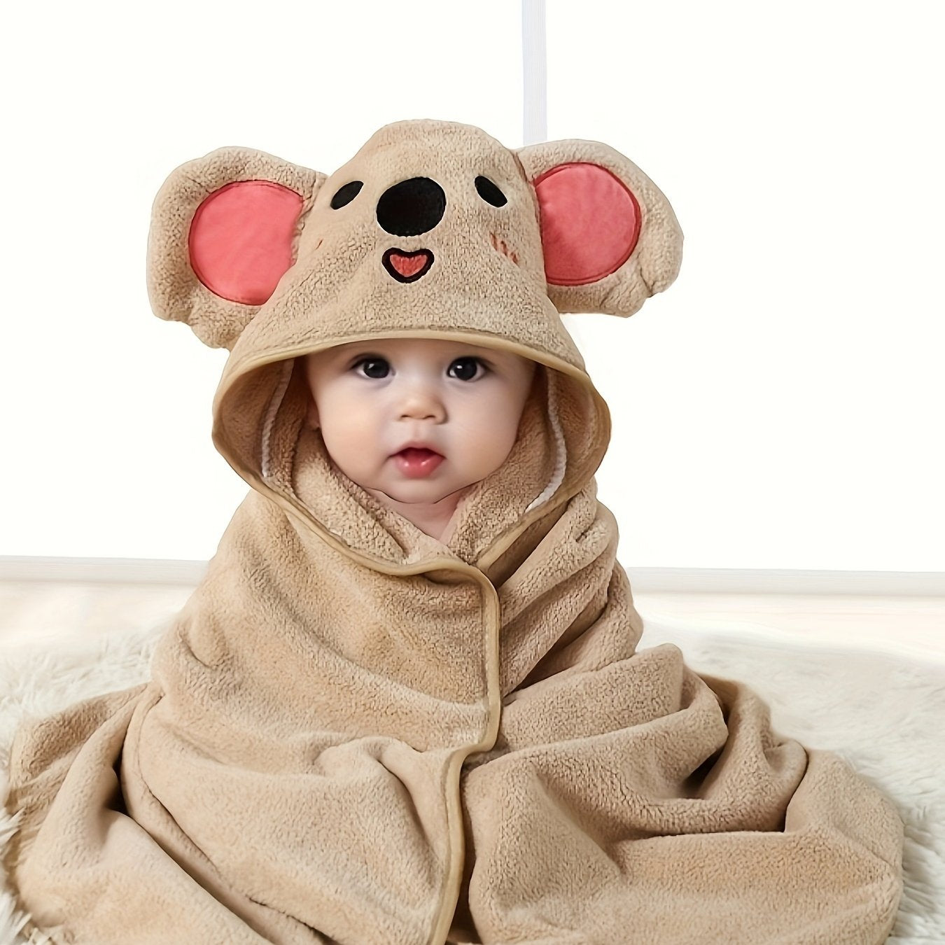 SnuggleSoft Bébé Kapdoek – Sèche Rapidement & Ultra Doux