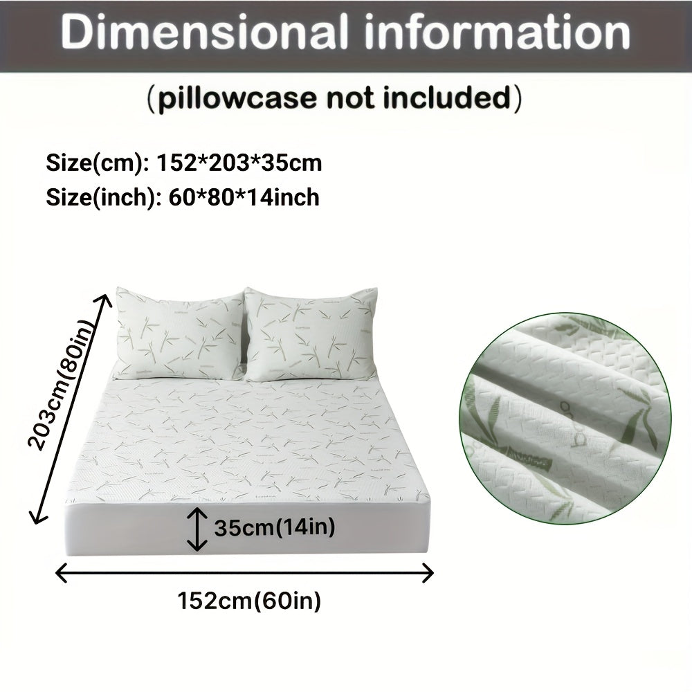 BambooCool Protège-Matelas – Respirant et Rafraîchissant pour un Confort de Sommeil Amélioré