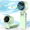 Ventilateur Portable Turbo Compact – 3-en-1 USB Rechargeable avec 5 Vitesses